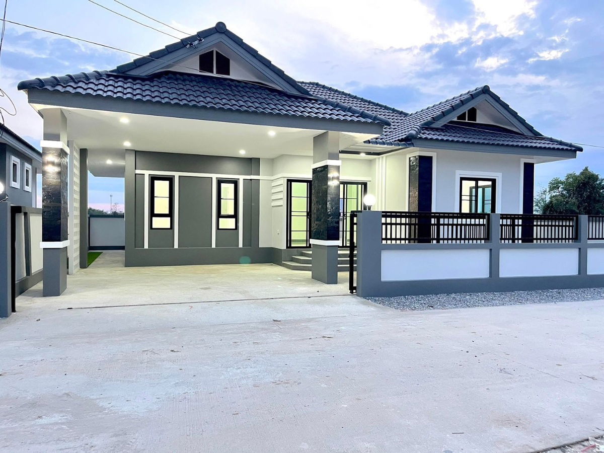 รูป ขายบ้านเดี่ยวชั้นเดียว  3 ห้องนอน  2 ห้องน้ำ  1 ห้องครัว  1 ที่จอดรถ - รูปที่ 9/11