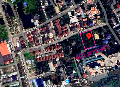 Land for sale Phutthamonthon Sai 1 Road  : Land for sale, 401 sq. wah, Soi Suan Phak 48, Taling Chan, Bangkok