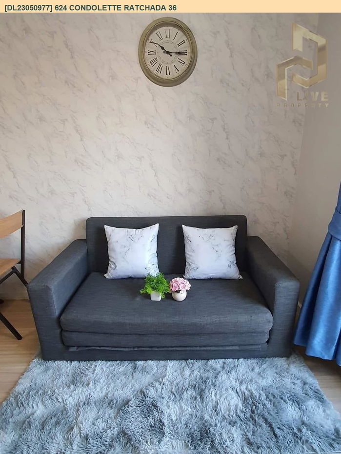 picture DL23050977 Condo for rent, 624 Condolette Ratchada 36 near MRT ลาดพร้าว, ready to move in, call urgently 0638692663 LineID @655ebbvc - 5/10