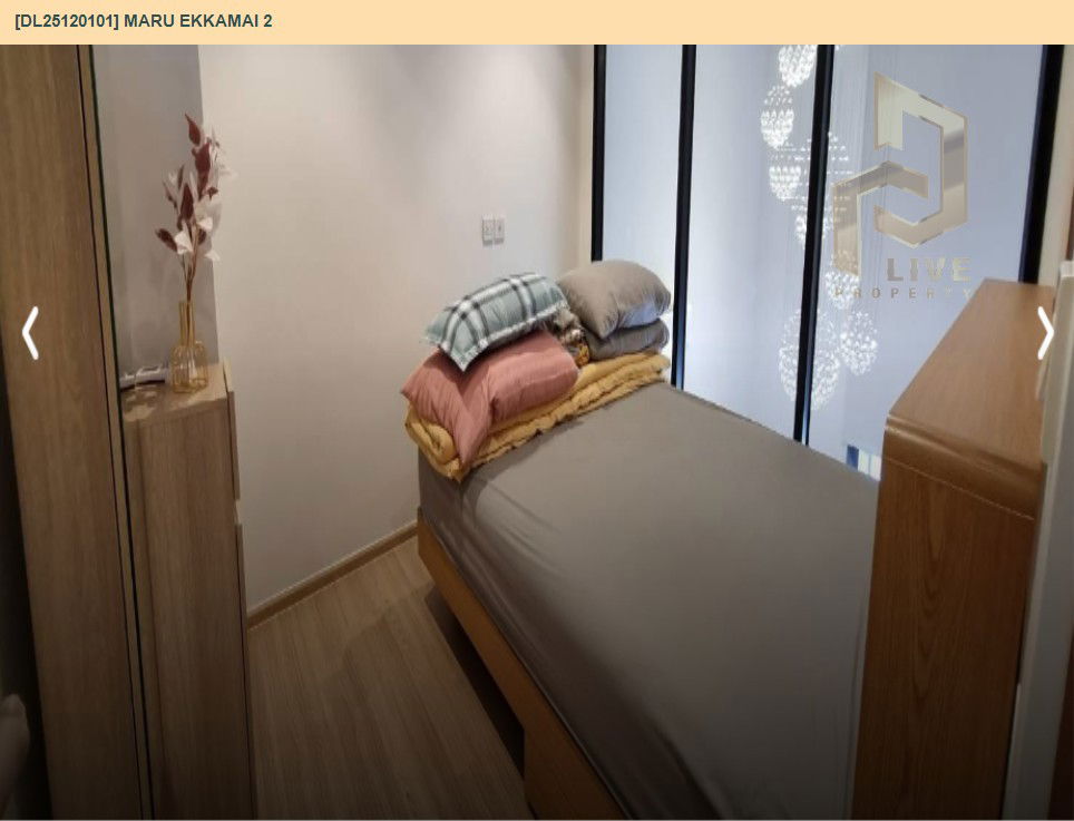 picture DL25120101 Condo for rent, MARU EKKAMAI 2 near BTS Ekkamai, ready to move in, call urgently 0638692663 LineID @655ebbvc - 3/9