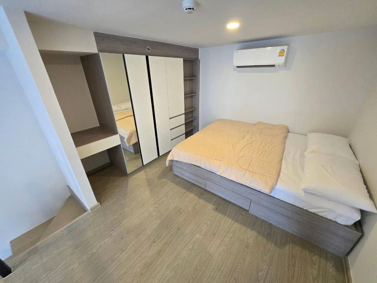 picture For rent 📍 Origin Plug & Play Ramkhamhaeng Triple Station 📍 DUPLEX room with complete furniture and appliances - 2/7