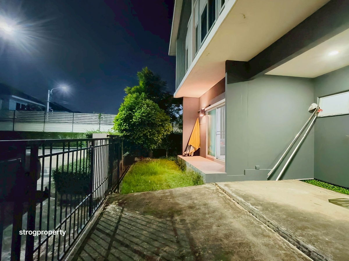 รูป บ้านเดี่ยว สุวรรณภูมิ ร่มเกล้า มีนบุรี หมู่บ้านเพอร์เฟคพาร์ค เฟส5 ทำเลหลังมุม สไตล์บ้านสวน นัดหมายชมบ้าน 085-318-6868ย - รูปที่ 23/24