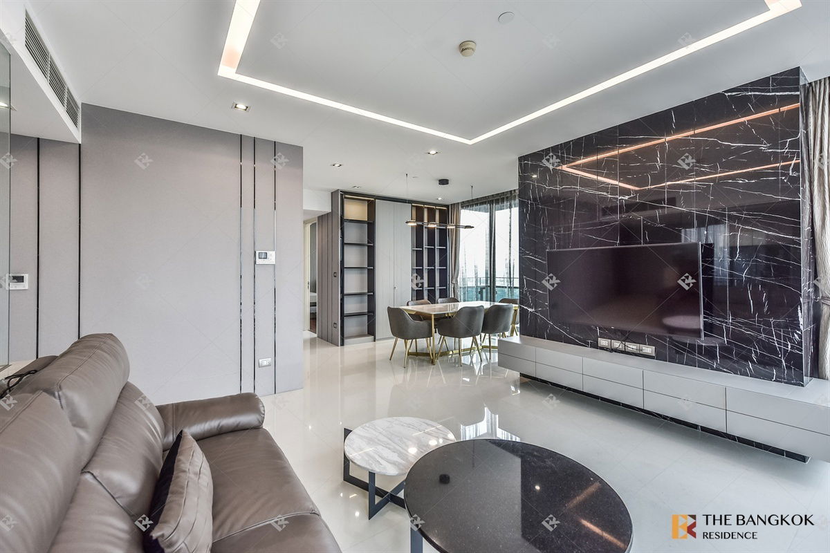 รูป  Luxury Living 💎 The Bangkok Sathorn  🛌🏻 ห้องสวย เฟอร์ครบพร้อมอยู่ ใกล้ BTS สุรศักดิ์  - รูปที่ 1/14