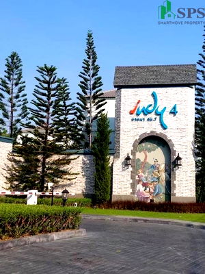 เช่าทาวน์โฮม สนามบินสุวรรณภูมิ : ทาวน์เฮาส์ให้เช่า โครงการ Indy 4 บางนา กม.7 ( SPSEVE1477 )