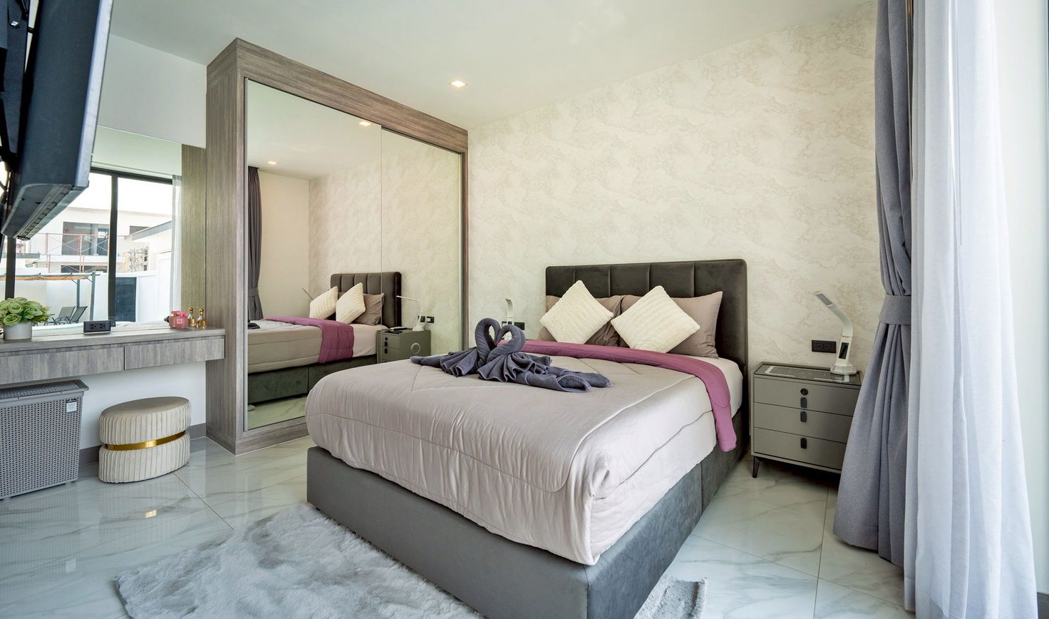 รูป วิลล่าหรู 3 ห้องนอนพร้อมสระว่ายน้ำให้เช่า – ชากนอก - รูปที่ 11/20