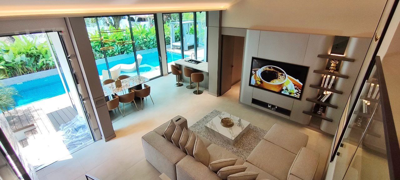 รูป พูลวิลล่าหรูทันสมัยในจอมเทียน - รูปที่ 11/31