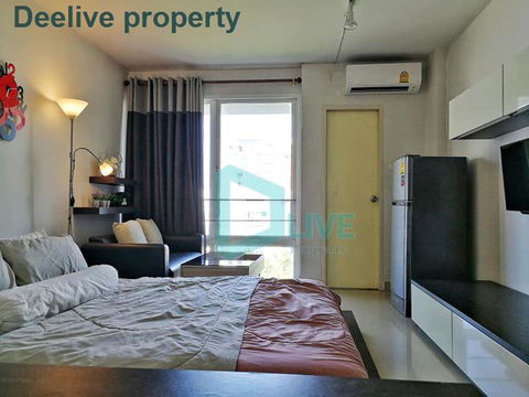 DL005541 Condo for rent, I-House Laguna Garden near MRT เพชรบุรี, ready to move in, call urgently 0638692663 LineID @162cjixi