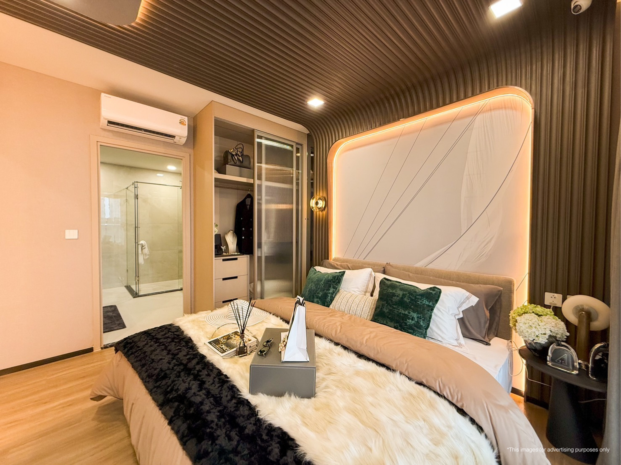 รูป ขายห้องแกรนด์เอ็กเซ็กคิวทีฟ อควารัส จอมเทียน พัทยา 2 ห้องนอน - รูปที่ 10/15