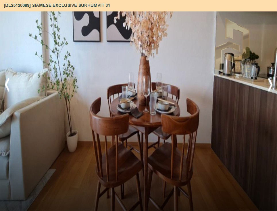 picture DL25120089 Condo for rent, Siamese Exclusive Sukhumvit 31 near BTS Phrom Phong, ready to move in, call urgently 0638692663 LineID @162cjixi - 7/13