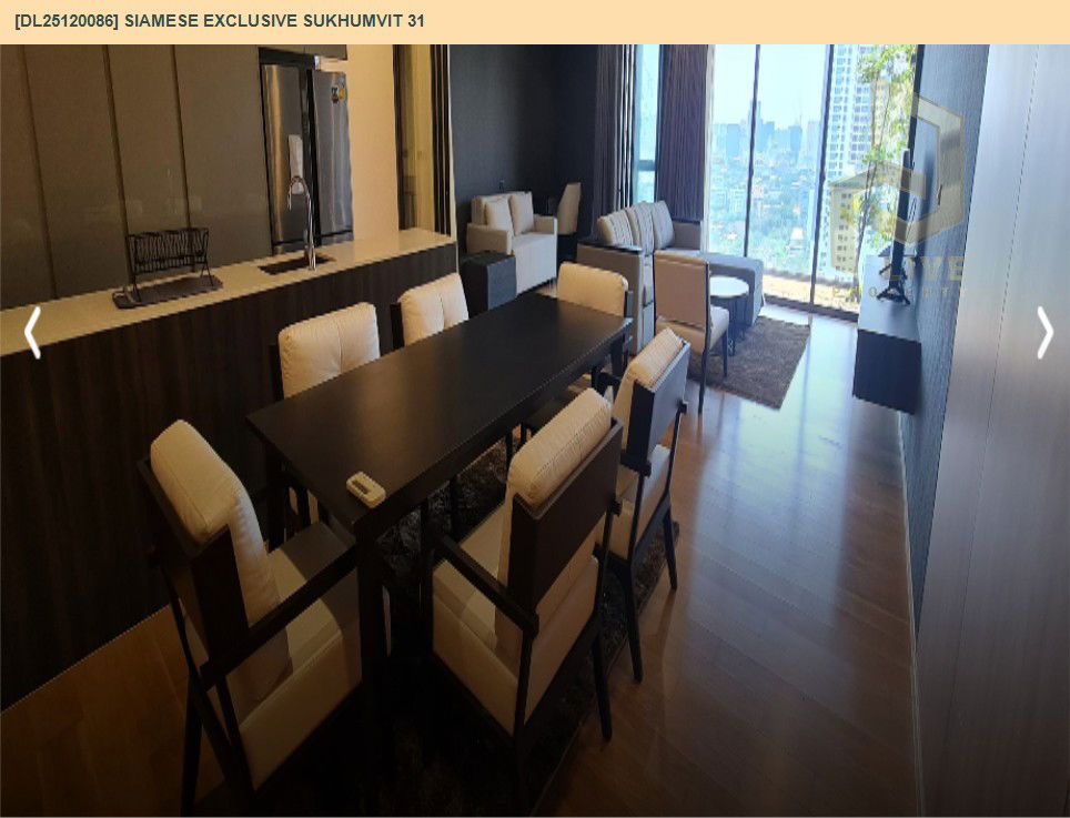 picture DL25120086 Condo for rent, Siamese Exclusive Sukhumvit 31 near BTS Phrom Phong, ready to move in, call urgently 0638692663 LineID @655ebbvc - 5/11