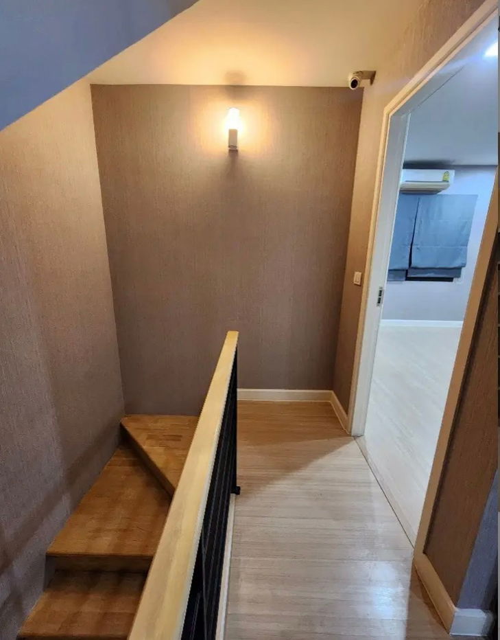 picture Townhouse for rent, 3 floors, Plex Bangna Village, beautiful, good location, near Mega Bangna shopping center. Interested, add Line @841qqlnr - 10/23