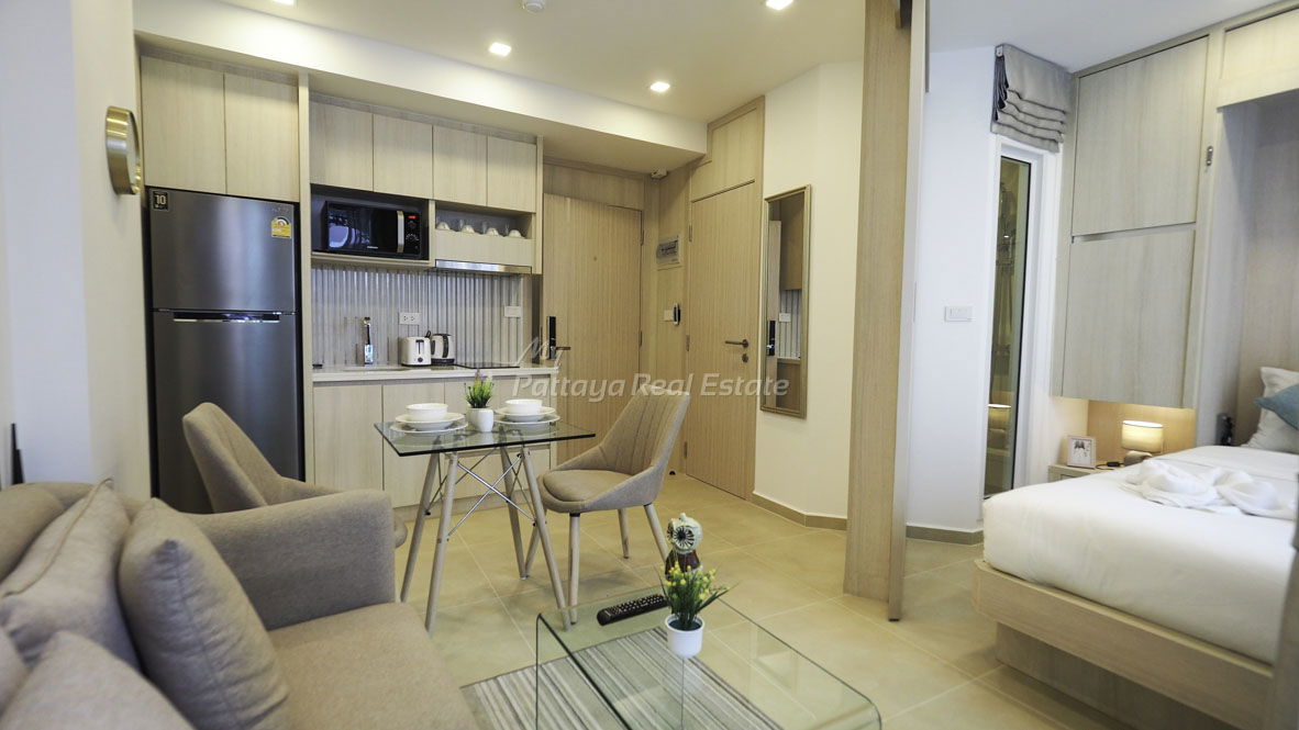 รูป 🛏️ 1 ห้องนอน - 🛁 1 ห้องน้ำ - 🏙️ Pool Views - 🇹🇭 ชื่อไทย - 🏢 Harmonia City Garden Pattaya - รหัส: HMN07 - รูปที่ 6/13