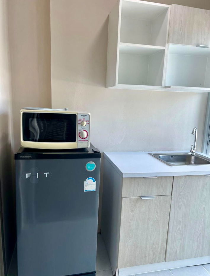 รูป code : E48 ให้เช่าคอนโด บี คอนโด ติดม.กรุงเทพ (B Condo Rangsit) | คอนโดใหม่ 24 ตร.ม. เฟอร์ครบ ชั้น 5 พร้อมอยู่ทันที - รูปที่ 4/7