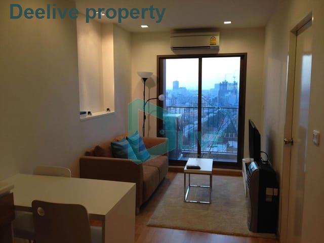 รูป DL008913 ให้เช่าคอนโด คาซ่า คอนโด อโศก - ดินแดง (Casa Condo Asoke - Dindaeng) ใกล้ MRT พระราม 9 พร้อมเข้าอยู่ โทรด่วน 0800343450 LineID @655ebbvc - รูปที่ 1/8