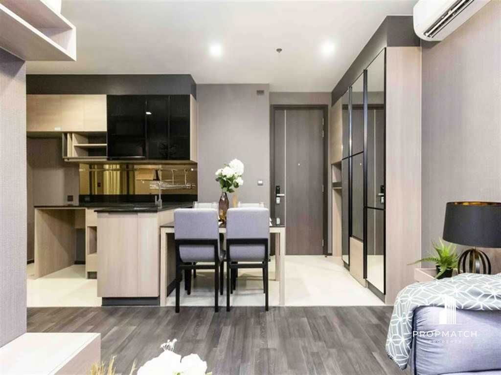 รูป PM023394✨Flash Deal ✨THE LINE Asoke-Ratchada  (2Bed 1Bath 46SQM.) พร้อมอยู่ ! เพียง 37,000 บาทต่อเดือน Tel.0981315848 @propmatch - รูปที่ 2/4