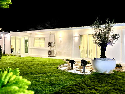 บ้านเดี่ยว หนองปรือ ชลบุรี : ขายบ้านเดี่ยวชั้นเดียวสไตล์โมเดิร์นในพัทยาตะวันออก