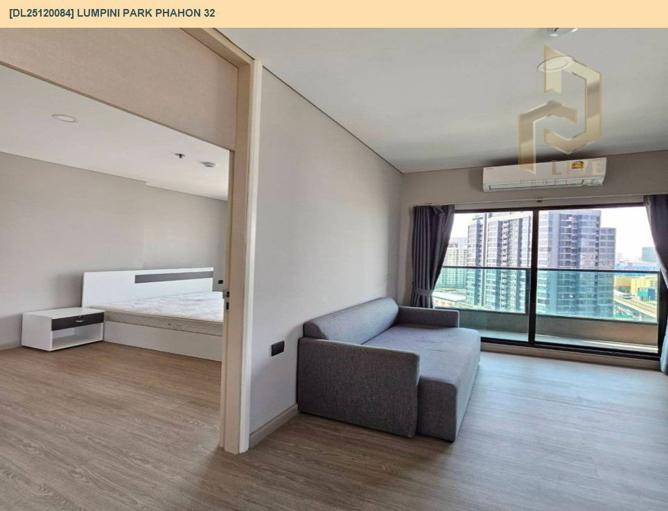picture DL25120084 Condo for rent, Lumpini Park Phahon 32 near BTS Ratchayothin, ready to move in, call urgently 0638692663 LineID @655ebbvc - 4/11