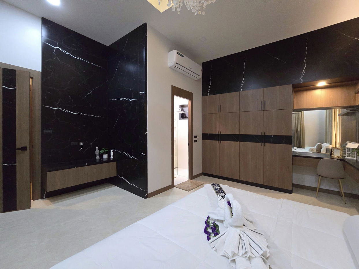 รูป ขายวิลล่าสไตล์นอร์ดิกพูลวิลล่าในพัทยาตะวันออก - รูปที่ 9/14