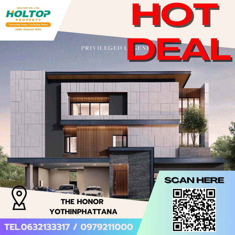 Houses for rent : S5105 For Rent The Honor Yothinpattana