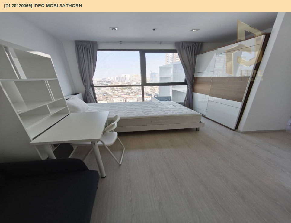 picture DL25120069 Condo for rent, IDEO Mobi Sathorn near BTS Krung Thon Buri, ready to move in, call urgently 0638692663 LineID @897iyzll - 4/10