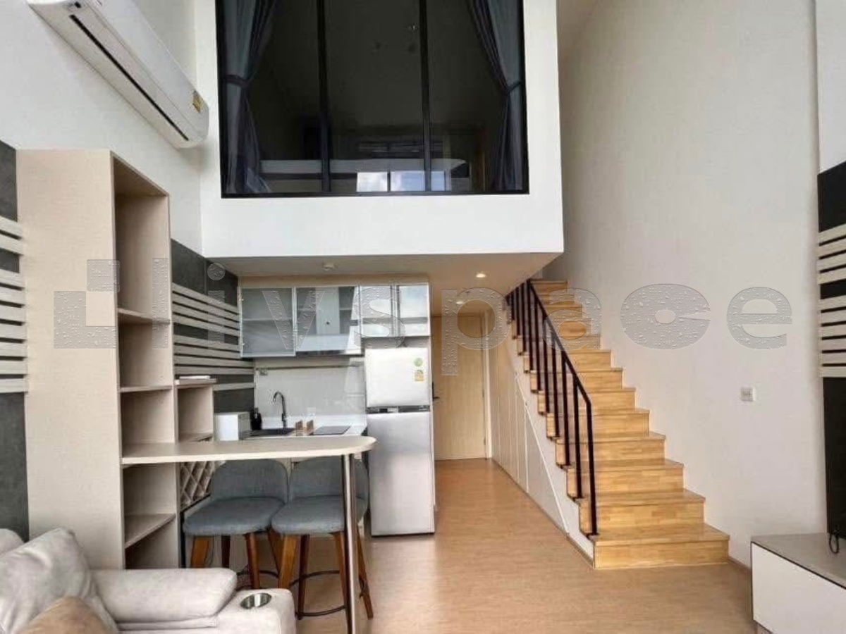 รูป ▚ LD255ツ สำหรับเช่า Maru Ekkamai 2 Duplex Size ใหญ่ 42.5 ตร.ม.!! ⭐ PET FRIENDLY เลี้ยงหมา/แมวได้ (15 โล) ใกล้ BTS เอกมัย - รูปที่ 3/8