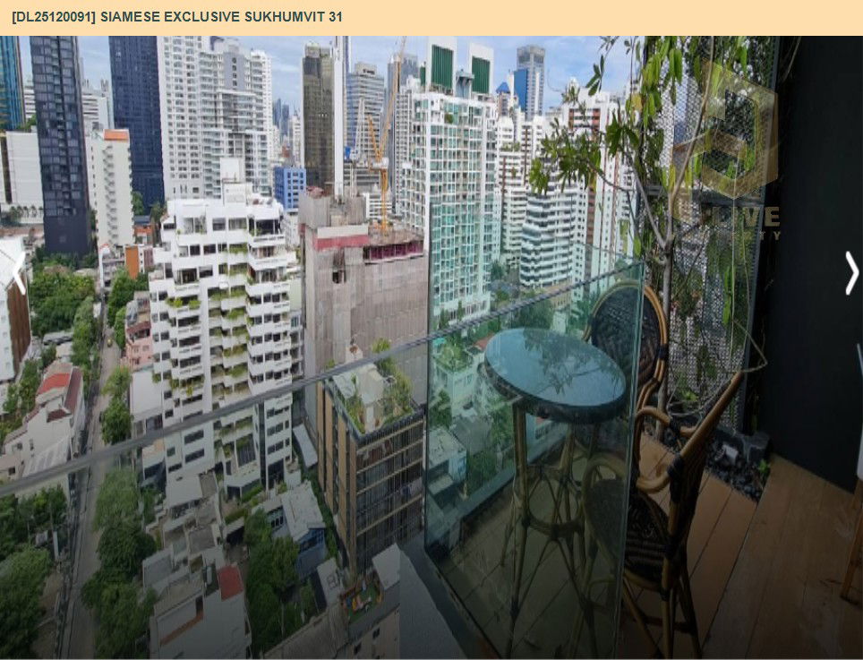 picture DL25120091 Condo for rent, Siamese Exclusive Sukhumvit 31 near BTS Phrom Phong, ready to move in, call urgently 0638692663 LineID @655ebbvc - 11/12