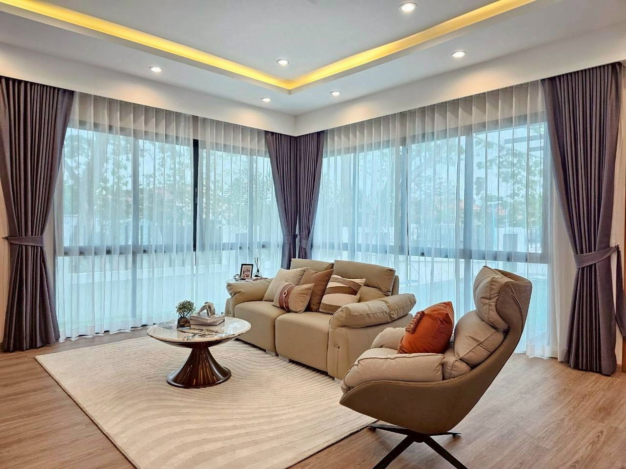 รูป พูลวิลล่าสุดหรู 4 ห้องนอนสำหรับขายในหาดจอมเทียน - รูปที่ 5/19