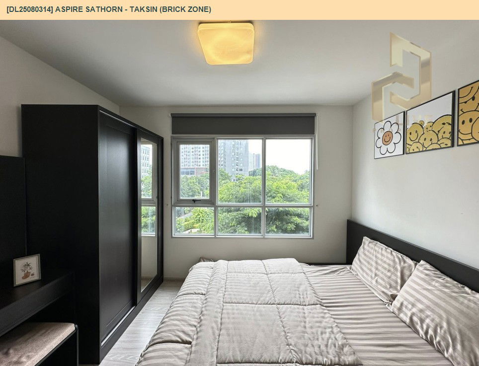 picture DL25080314 Condo for rent, Aspire Sathorn - Taksin (Brick Zone) near BTS Wutthakat, ready to move in, call urgently 0638692663 LineID @897iyzll - 4/12