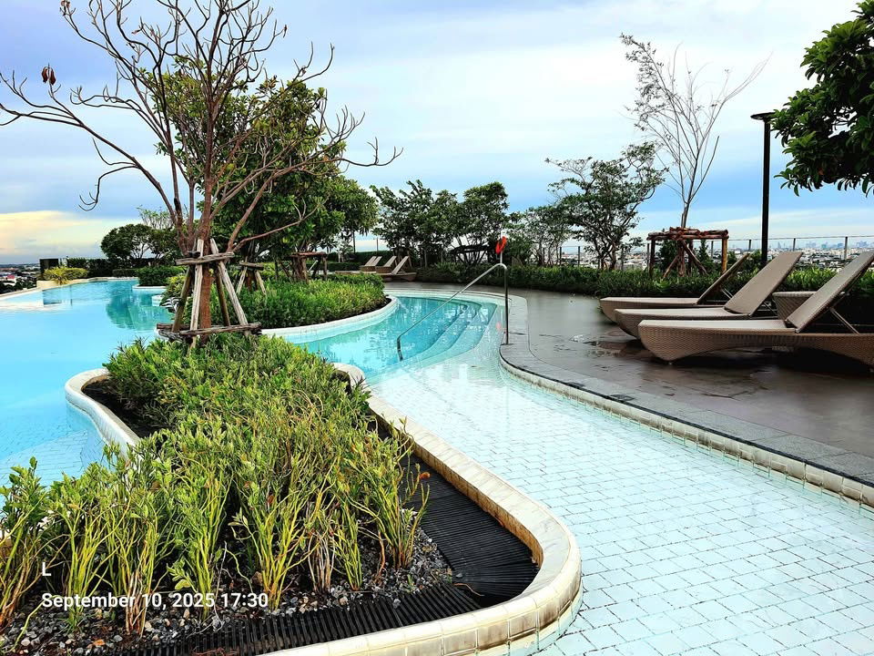 รูป R2809 ให้เช่าคอนโด THE BASE สะพานใหม่ (ว่างค่ะ) คอนโดพร้อมอยู่ ติด BTS สายหยุด - รูปที่ 11/12