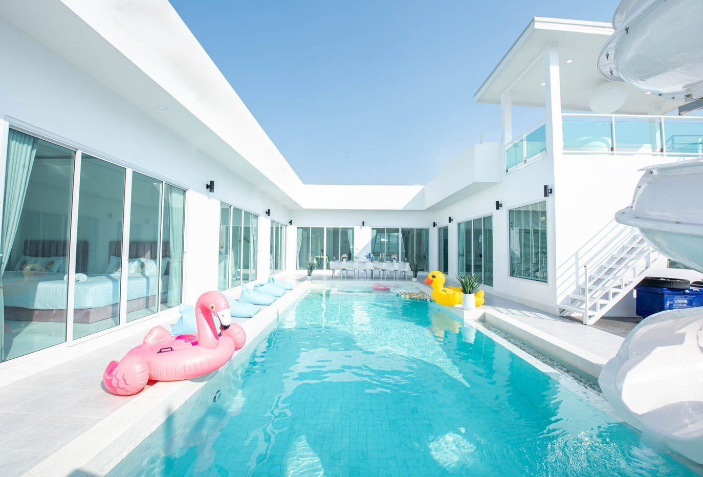 รูป ขายวิลล่าสระว่ายน้ำ 6 ห้องนอน ในห้วยใหญ่ - รูปที่ 2/14