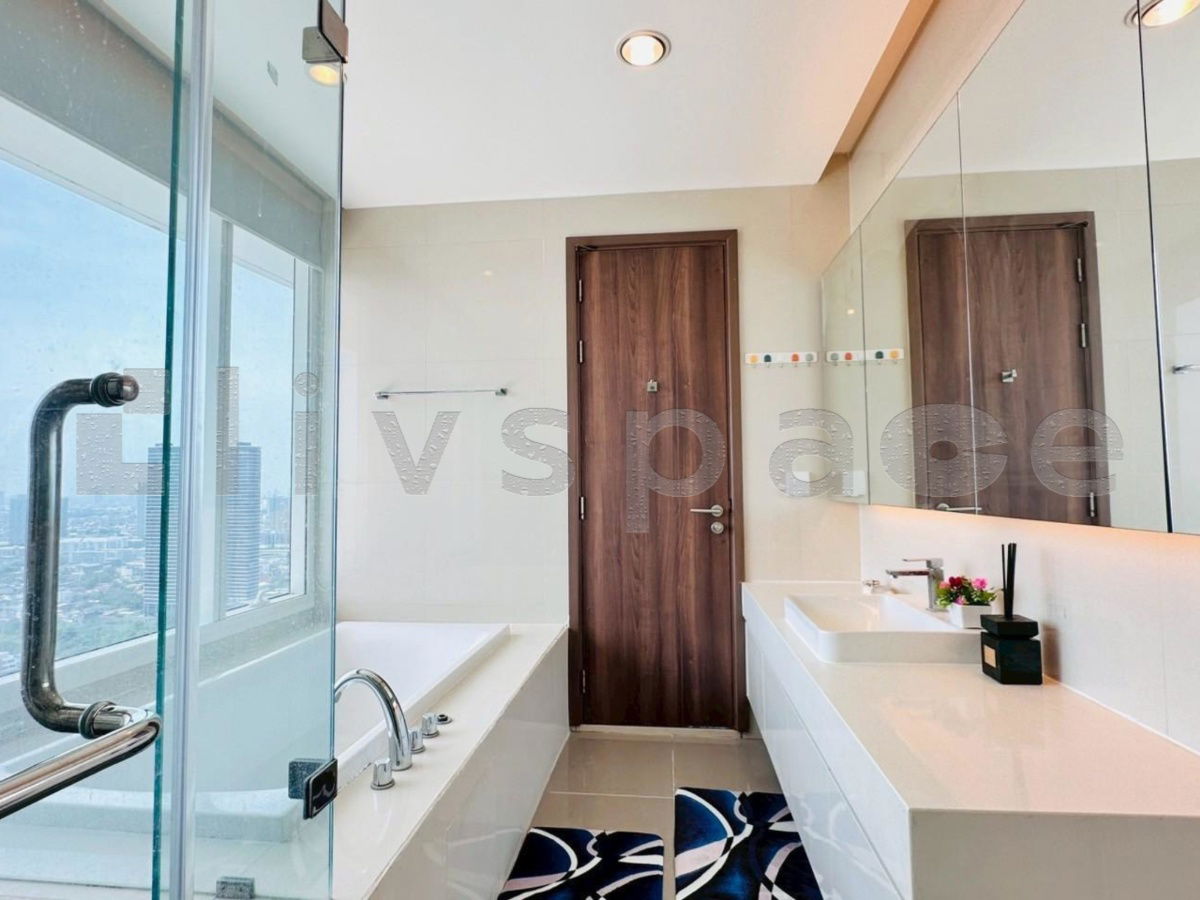 รูป ▚ LD258ツ สำหรับเช่า Menam Residences (ริมแม่น้ำ) 3 ห้องนอน 160 ตร.ม.!! ⭐ ห้องสวยหรู มีห้องแม่บ้าน ราคาดี 120k  - รูปที่ 10/16