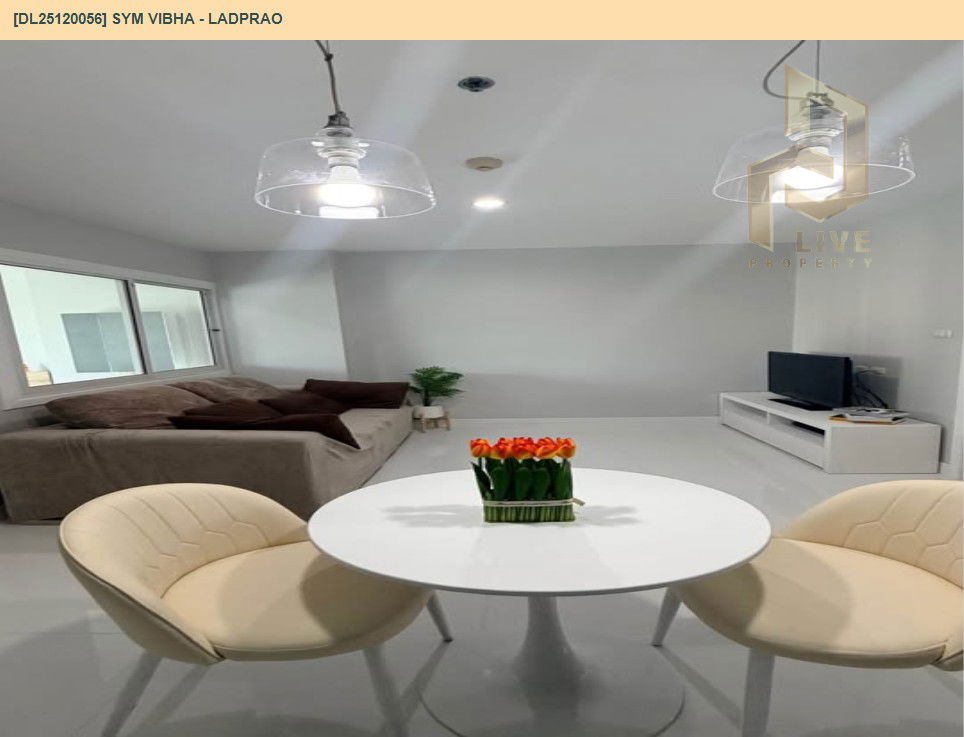 picture DL25120056 Condo for rent, SYM Vibha - Ladprao near BTS Chatuchak park, ready to move in, call urgently 0638692663 LineID @162cjixi - 4/9