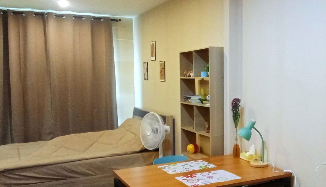 picture Life Asoke for rent 35 sqm 18fl.City view 20,000 THB Fully Furnished K.Bee 064146-6445 (152AGBE) - 2/18