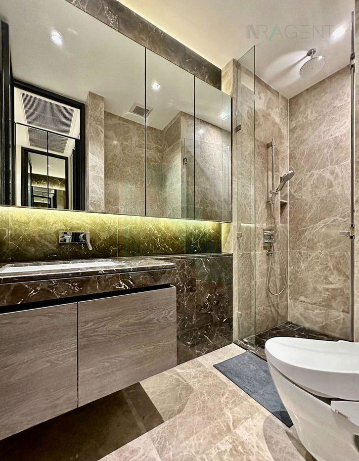 picture For Rent Condo 28 CHIDLOM Building villa, Floor 16,1 bed room, Room size 46.00 sqm - 7/8