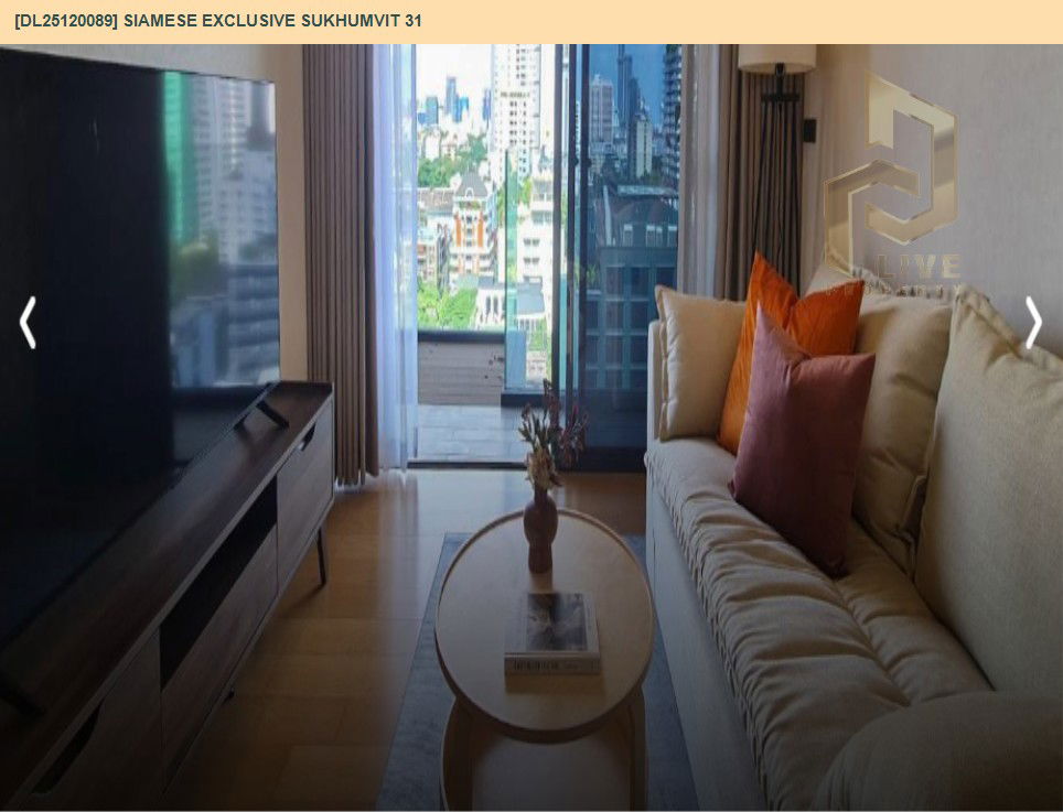 picture DL25120089 Condo for rent, Siamese Exclusive Sukhumvit 31 near BTS Phrom Phong, ready to move in, call urgently 0638692663 LineID @162cjixi - 12/13