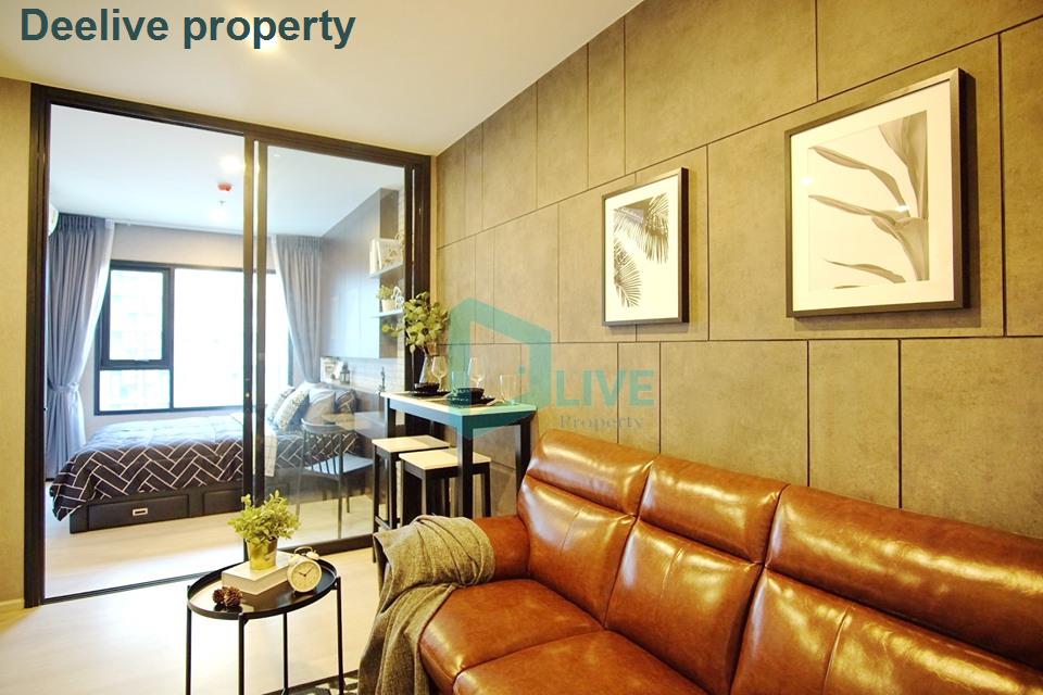 picture DL006930 Condo for rent, Life Asoke - Rama 9 near MRT พระราม 9, ready to move in, call urgently 0638692663 LineID @655ebbvc - 5/8