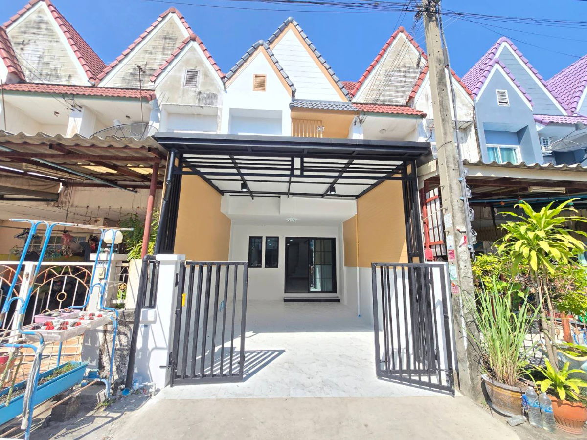 รูป ทาวน์เฮ้าส์2ชั้น ตกแต่งใหม่ สวยงาม พร้อมอยู่ มบ.วันวรา2 ซอยสายไหม75 สายไหม ใกล้ทางด่วน - รูปที่ 1/22