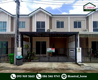 เช่าทาวน์โฮม เขตดอนเมือง : ให้เช่า ทาวน์เฮ้าส์ พฤกษาวิลล์ 8/1 ซอยวัดเวฬุวนาราม 15 ดอนเมือง บ้านสวย พร้อมอยู่