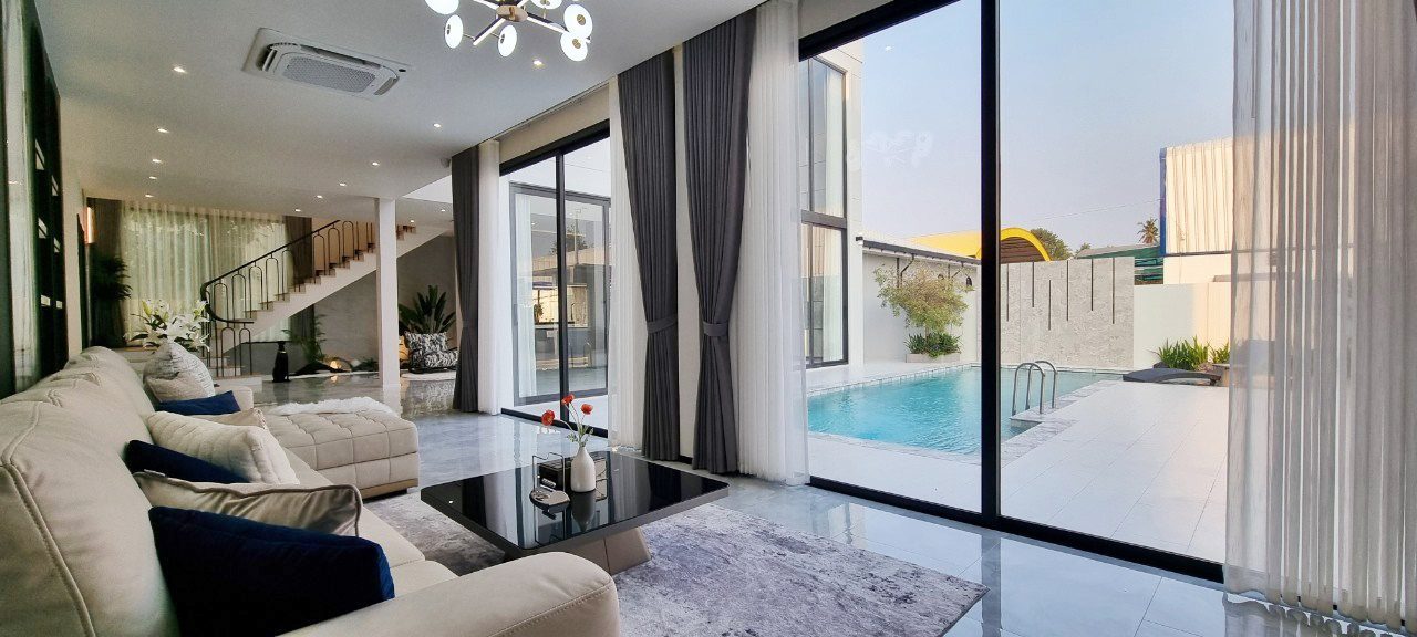 รูป วิลล่าพูลสุดหรู 5 ห้องนอนในพัทยา - รูปที่ 8/26