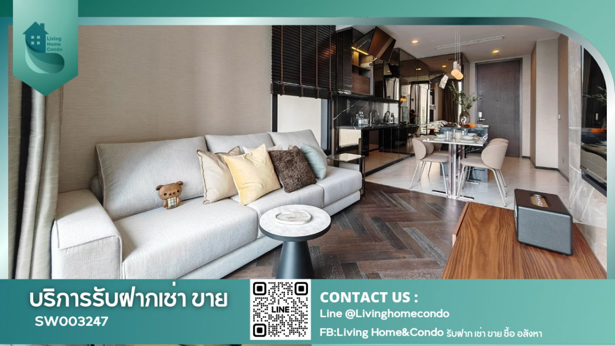 รูป 🔥 ดีลเด็ด  ห้องสวยทำเลทอง ! ขายคอนโด The Esse Sukhumvit 36 ห้องสวย หรูหรา 2นอน เฟอร์นิเจอร์ครบ พร้อมเข้าอยู่ ติด BTS ทองหล่อ - SW003247 - รูปที่ 1/20