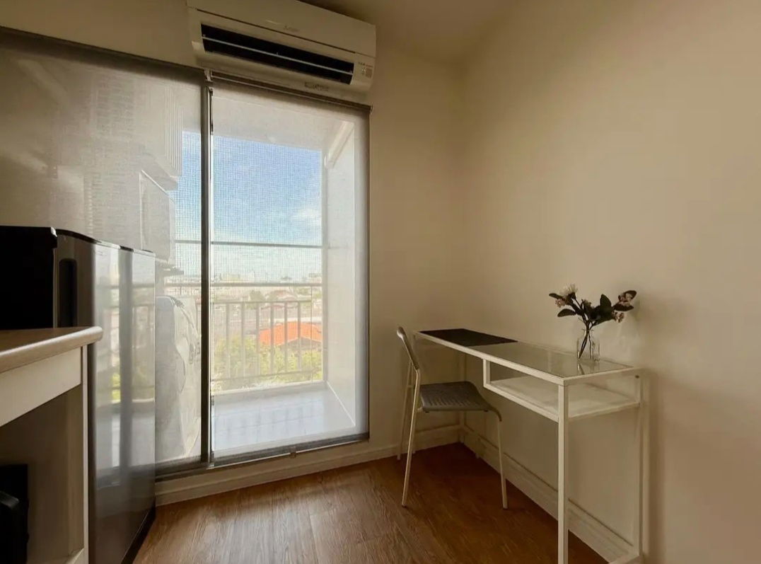 รูป ลุมพินี วิลล์ ลาซาล–แบริ่ง 7,500/เดือน | ห้องแต่งครบ ติด รร.บางกอกพัฒนา ใกล้ BTS แบริ่ง - รูปที่ 7/10