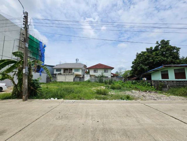 รูป ขายที่ดิน ซอยติวานนท์24 แยก11 ถมแล้วบางส่วน ใกล้สถานีรถไฟฟ้าแคราย - รูปที่ 5/7