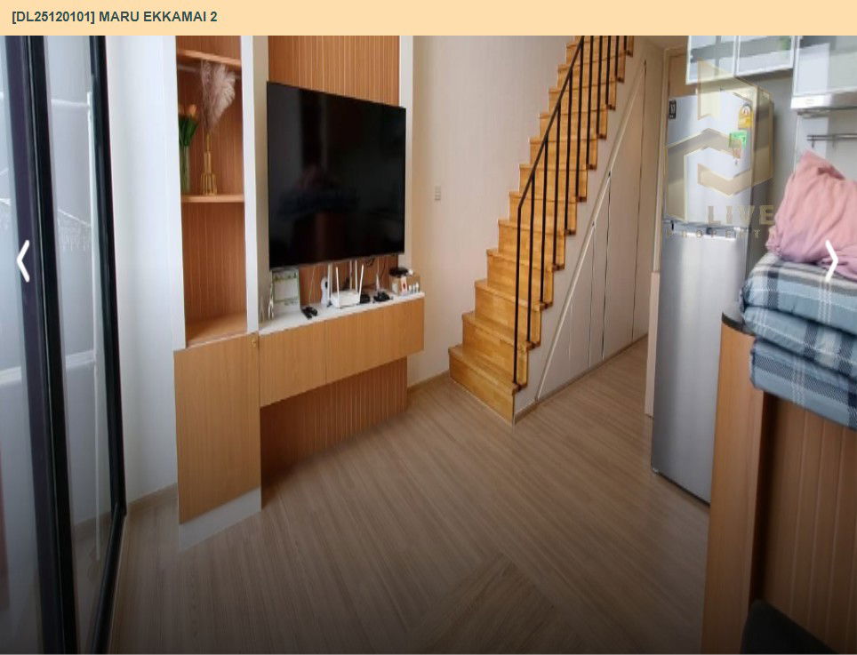 picture DL25120101 Condo for rent, MARU EKKAMAI 2 near BTS Ekkamai, ready to move in, call urgently 0638692663 LineID @655ebbvc - 4/9