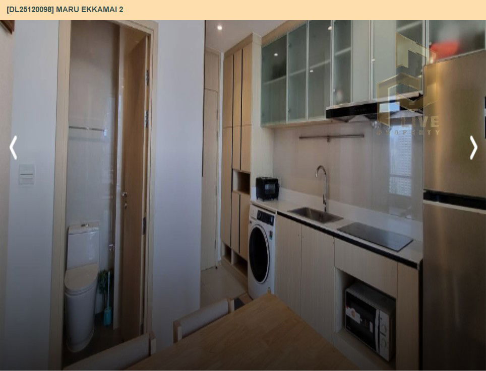 picture DL25120098 Condo for rent, MARU EKKAMAI 2 near BTS Ekkamai, ready to move in, call urgently 0638692663 LineID @897iyzll - 8/13