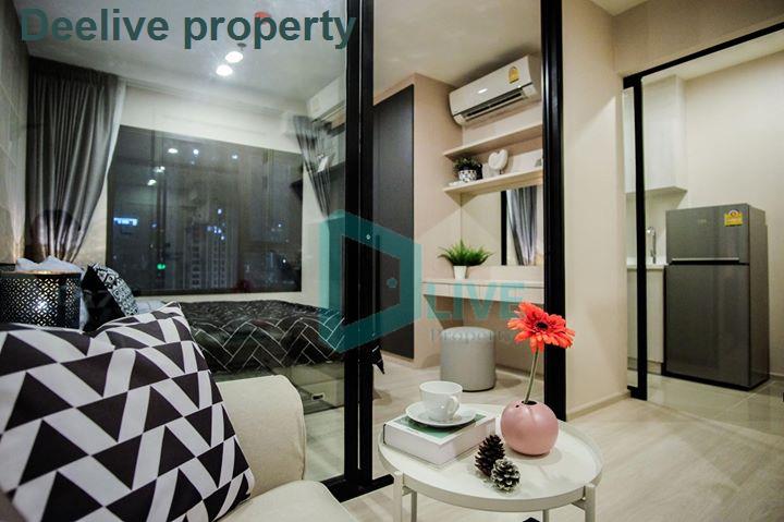 picture DL004677 Condo for rent, Life Asoke - Rama 9 near MRT พระราม 9, ready to move in, call urgently 0638692663 LineID @655ebbvc - 8/9