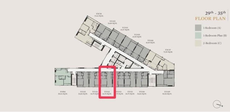 รูป #Z3446💥 021268 🔥 ขายคอนโด The Crest Park Residences (Ladprao) - รูปที่ 6/6