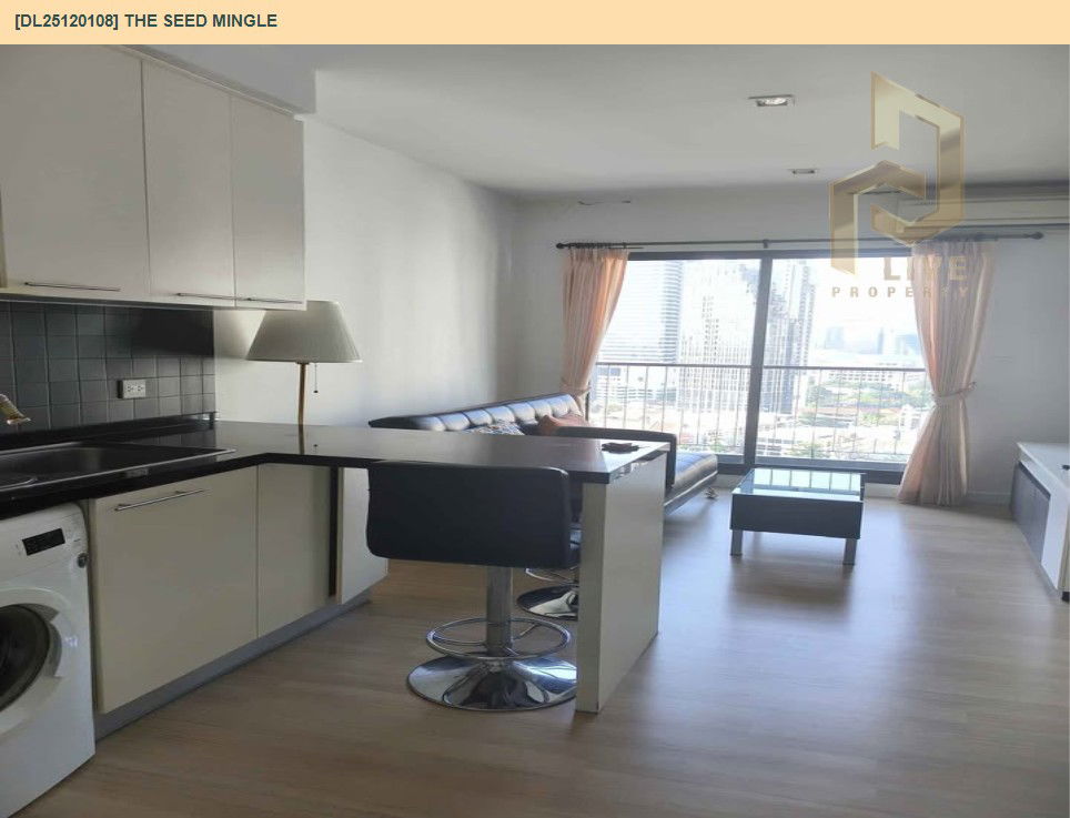 picture DL25120108 Condo for rent, The Seed Mingle near BTS Sala Daeng, ready to move in, call urgently 0638692663 LineID @655ebbvc - 7/12
