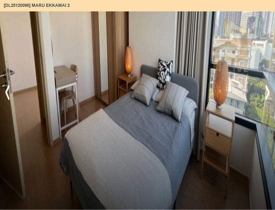 picture DL25120096 Condo for rent, MARU EKKAMAI 2 near BTS Ekkamai, ready to move in, call urgently 0638692663 LineID @534wlwof - 3/10