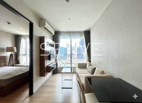 ðĨ4.99 MBðĨ - 1 Bed 35.28 sq.m. High Fl. 15+ Good Location BTS Saphan Taksin station 340 m. at Rhythm Sathorn Condo / For Sale