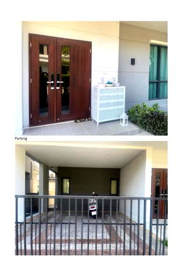 บ้านเดี่ยวให้เช่า : ให้ เช่าบ้านเดี่ยวทำเลดี ใกล้มอเตอร์เวย์ หมู่บ้านThe City พระราม 9-รามคำแหง 4 ห้องนอน 52 ตรว. 2 ชั้น